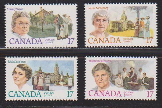 1981 Canada SC# 879-882 - Canadian Feminists Lot# 119 M-NH   - Image 1 of 1