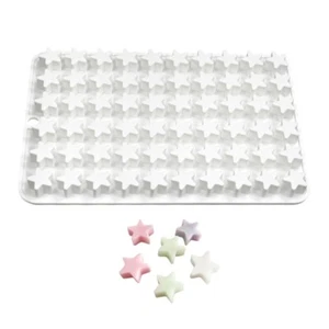 60-Cavity Star Shape Silicone Mold Fondant Mold DIY Cake Resin Ornaments Mold - Picture 1 of 8