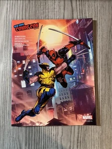 NYCC 2024 Official New York Comic Con Program Guide Deadpool Wolverine NM - Picture 1 of 1