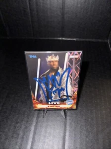 King Mo Muhammed Lawal signierte 2013 TriStar TNA Impact Live Karte #14 Bellator MMA - Bild 1 von 3