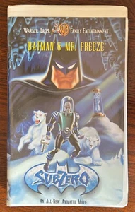 Batman & Mr. Freeze: SubZero VHS 1998 Clamshell Case Vintage einmal angesehen - Bild 1 von 7