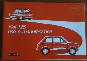 Fiat 126 Manuale D’uso E Manutenzione - Foto 1 di 4