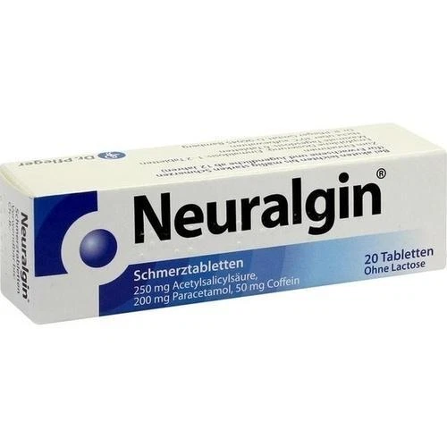 DR. PFLEGER ARZNEIMITTEL GMBH NEURALGIN Tabletten 20 St PZN 3875041