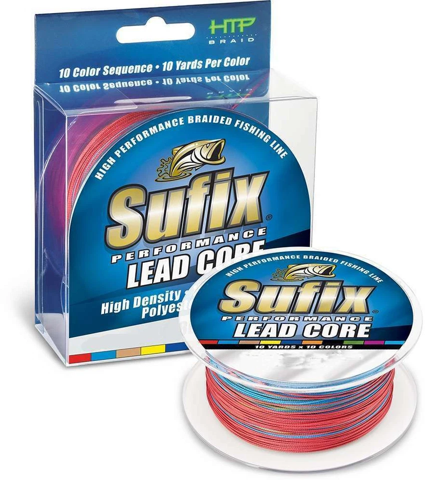 Brand New - Sufix 100m Performance Lead Core Trolling Fishing Line - Choose Lb - image 1 of 1