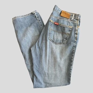 Polo Ralph Lauren Damenjeans Saturday 10 x 33 Medium Wash amerikanische Flagge #0206ED - Bild 1 von 10