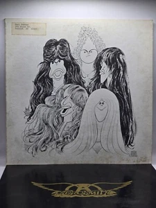 Aerosmith  Draw the Line  1977 White Label Promo Pressing LP Timing Strip & Hype - Picture 1 of 7