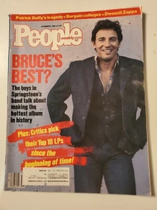 Vintage People Magazine December 1986 Bruce Springsteen Free Shipping - Picture 1 of 1