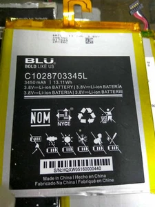 C1028703345L Oryginalny 3,8V 3450mAh BLU Studio 7.0 II Bateria wymienna - Zdjęcie 1 z 1