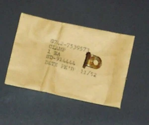 5 (Five) NOS M-35 Clamps G742-7539573 - Imagen 1 de 1