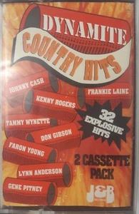 Dynamite Country Hits Country Music Cassette Tapes Features Kenny Rogers-Lyn An - Picture 1 of 7