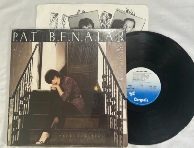 PAT BENATAR 1981 LP Precious Time / Chrysalis / Lyrics Insert / Shrink VG - Image 1 of 4