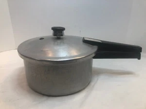 Vintage Schnellkochtopf - Presto 4 Quart Modell B403A Aluminium mit Jiggler - Bild 1 von 6