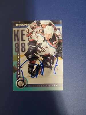 1997-98 Donruss Zigmund Palffy Islanders Auto Autographed Signed Hockey Card - Image 1 of 2