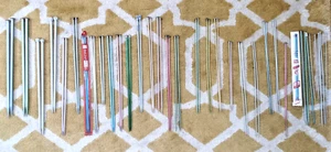 Vintage Knitting Needles Lot 28 Pairs Susan Bates, Bernat, Boye, Phantom, Misc - Picture 1 of 15