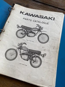 Manual de piezas de motocicleta Kawasaki 1973 1974 1975 MC1 -a 90 - Imagen 1 de 5
