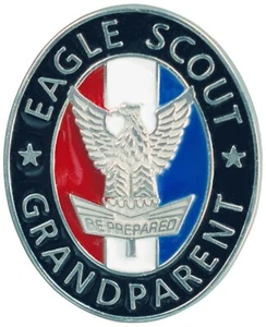 Boy Scouts of America Adler Pfadfinder Großeltern Emaille Pin für Ehrenhof - Bild 1 von 1