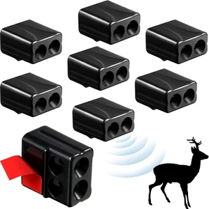 Frienda 8 Pieces Deer Whistle Avoids Collisions, Deer Whistles for Car Warning D - Picture 1 of 12