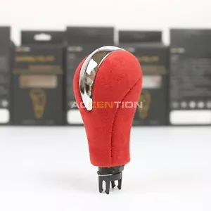 Red Leather Shift Knob For Nissan Infiniti G25 G37 FX37 EX37 QX70 Q60 QX50 - Picture 1 of 9