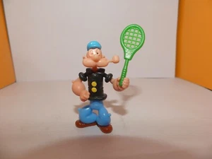 KINDER SURPRISE FIGURINE MONTABLE POPEYE RAQUETTE DE TENNIS VERTE - Imagen 1 de 2