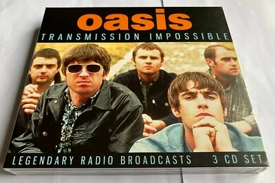 Oasis -  Transmission Impossible - Radio Broadcasts -  NEW 3 CD Set (sealed) - Image 1 of 4