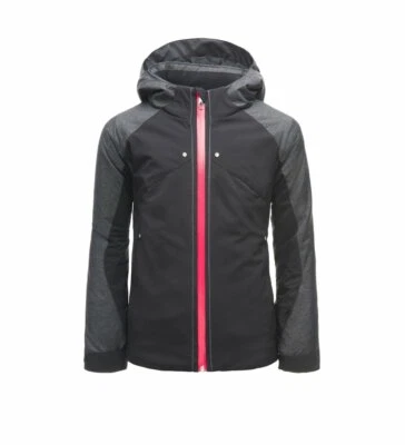 Spyder Girls Tresh Ski Skiing Jacket  BLACK  Size  Kyds 8  - Image 1 of 3