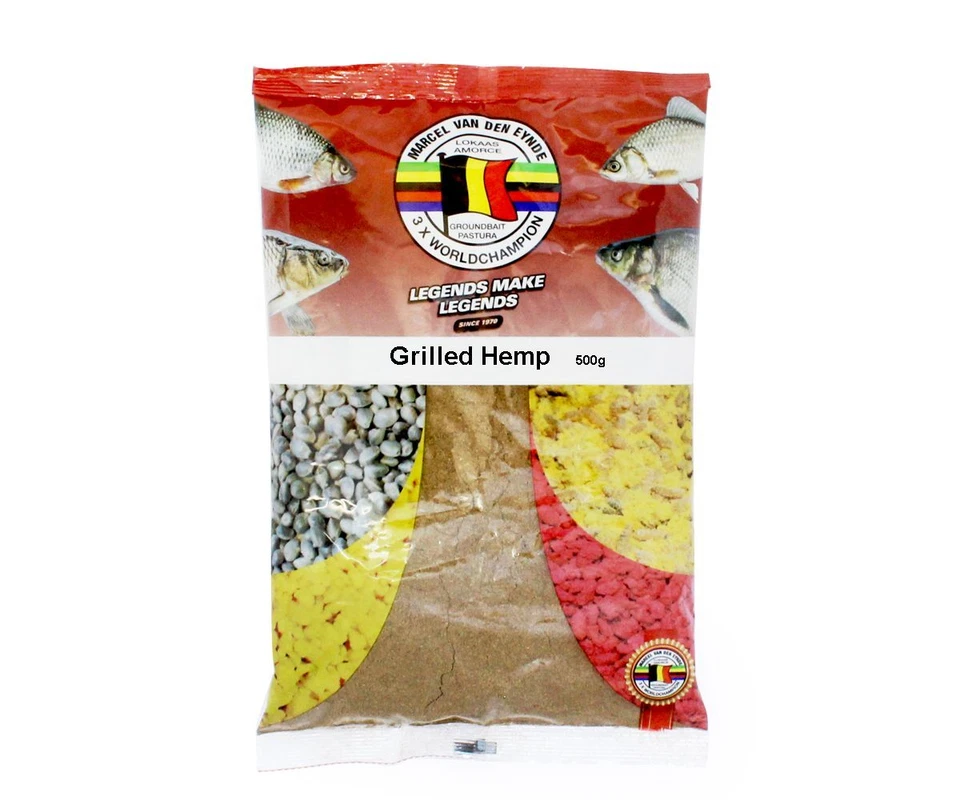 500g VAN DEN EYNDE GRILLED HEMP geröstetes Hanfmehl Futterzusatz Angelfutter - Bild 1 von 1