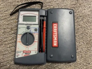 Craftsman 65EA Multimeter 9 82320 Digital & Analog mit Koffer - Bild 1 von 6