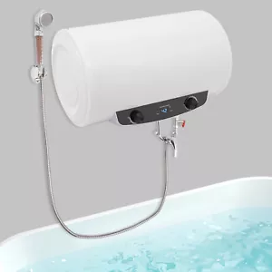 Electric Hot Water Heater Warmer Heating Heat Tank Bathroom Shower House - Picture 1 of 15