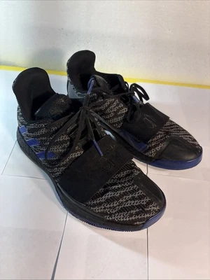 Adidas Harden Vol 3 Shoes Mens Size 8.5 Black Purple Basketball Boost Like Me - Image 1 of 4