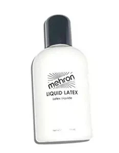 Mehron Liquid Latex - Theatrical Makeup - 9 oz - Clear - Picture 1 of 1