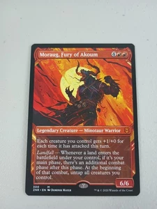 MTG Moraug, Fury of Akoum (Showcase) Zendikar Rising Magic NM Non-Foil - Bild 1 von 2