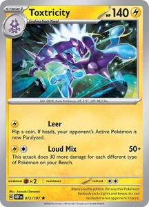 Toxtricity 072/197 Sv03: Obsidian Flames Holo - Picture 1 of 1