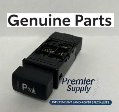 GENUINE LR PARKING AID SYSTEM SWITCH FOR FREELANDER 1  P/N  YUG500330PUY - Image 1 of 2