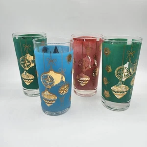 WILLIAM A MEIER MCM Vasos de Agua ADORNO DE NAVIDAD ESTRELLA ATÓMICA Lote de 4 - Imagen 1 de 15