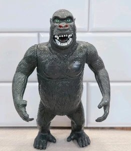 Vintage 1985 Imperial Toys King Kong Gorilla Action Figure Green Eyes Big Teeth - Picture 1 of 10