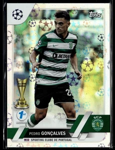 2022-23 Topps UEFA Club Competitions 1st Edition #132 Pedro Gonçalves Starball - Picture 1 of 2