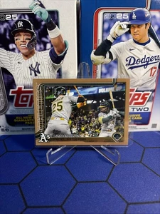 Actualización Topps 2025 Gold Lumber Kings 1992/2025 Rooker & Butler Oakland Athletics - Imagen 1 de 2