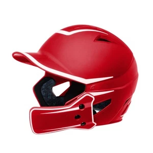 Casco de murciélago Champro Hx Legend 2 tonos con protector JUNIOR escarlata | blanco - Imagen 1 de 1
