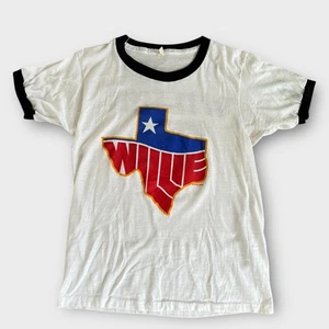 1984 Willie Nelson Vintage Tour Band Country Musik T-Shirt 80er 80s - Bild 1 von 3