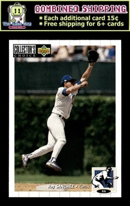 1994 Collector's Choice #558 Rey Sanchez - Chicago Cubs - Picture 1 of 2