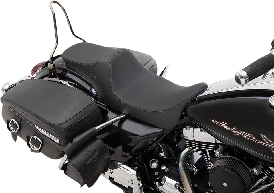 Assento 08-22 Harley Road King Drag Specialties 0801-1303 Predator III 2 para cima - Imagem 1 de 1