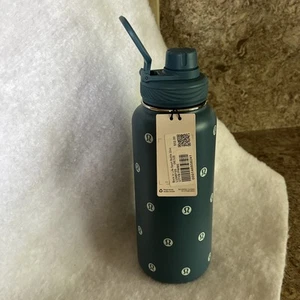 Lululemon Back To Life Insulated Sport Water Bottle 32oz utility powder blue nwt - Picture 1 of 5