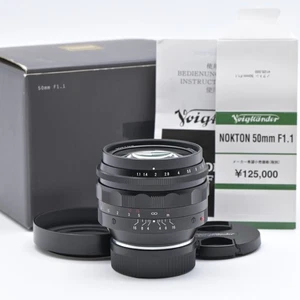 Voigtlander NOKTON 50mm F/1.1 VM for Leica M mount [Top Mint] #10784 - Picture 1 of 6