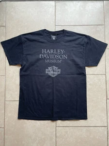 Camiseta De Colección Para Hombre HARLEY DAVIDSON MUSEUM Milwaukee WI TALLA L Manga Corta - Imagen 1 de 11