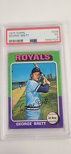 PSA 3 1975 George Brett Baseball Card #228