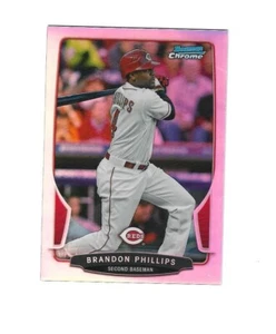 Bowman 2013 refractores cromados #94 Brandon Phillips Cincinnati rojos - Imagen 1 de 2