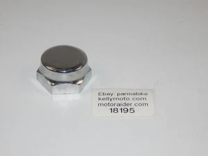 1970's FRONT FORK PLATE STEERING STEM TOP NUT VINTAGE SACHS PUCH KTM DKW HERCULE - Bild 1 von 4