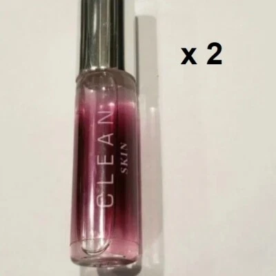 Original Clean SKIN Eau de Parfum Rollerball Roll-On .17 oz. X 2 Foto 1 de 4