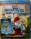 o'o'o . The SMURFS . 3 Disc Blu-ray + DVD + The Smurfs A CHRISTMAS CAROL DVD 