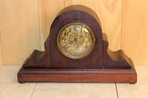 Antique Gilbert 8 Day Mantle Clock ~ Serviced & Running ~ 1917 - Picture 1 of 14